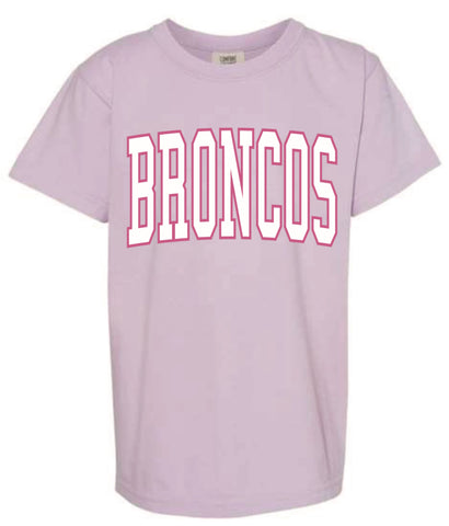 Bronco Lilac Tee